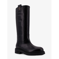 Fendi Filo leather boots