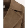 Savile double-breasted wool coat