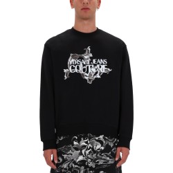 SWEATSHIRT WITH BAROQUE PRINT