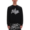 SWEATSHIRT WITH BAROQUE PRINT