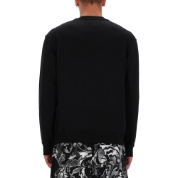 SWEATSHIRT WITH BAROQUE PRINT