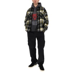 "TEXTURED" OVERSHIRT