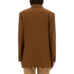 WOOL BLEND DOUBLE-BREASTED JACKET
