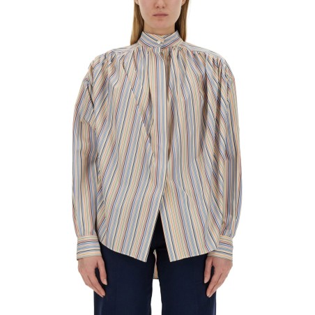 BLOUSE WITH STRIPE PATTERN