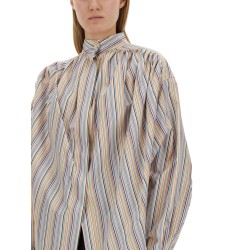 BLOUSE WITH STRIPE PATTERN