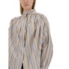 BLOUSE WITH STRIPE PATTERN