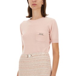 CASHMERE BLEND KNIT TOP