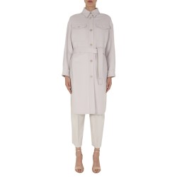 COAT WITH BELT
