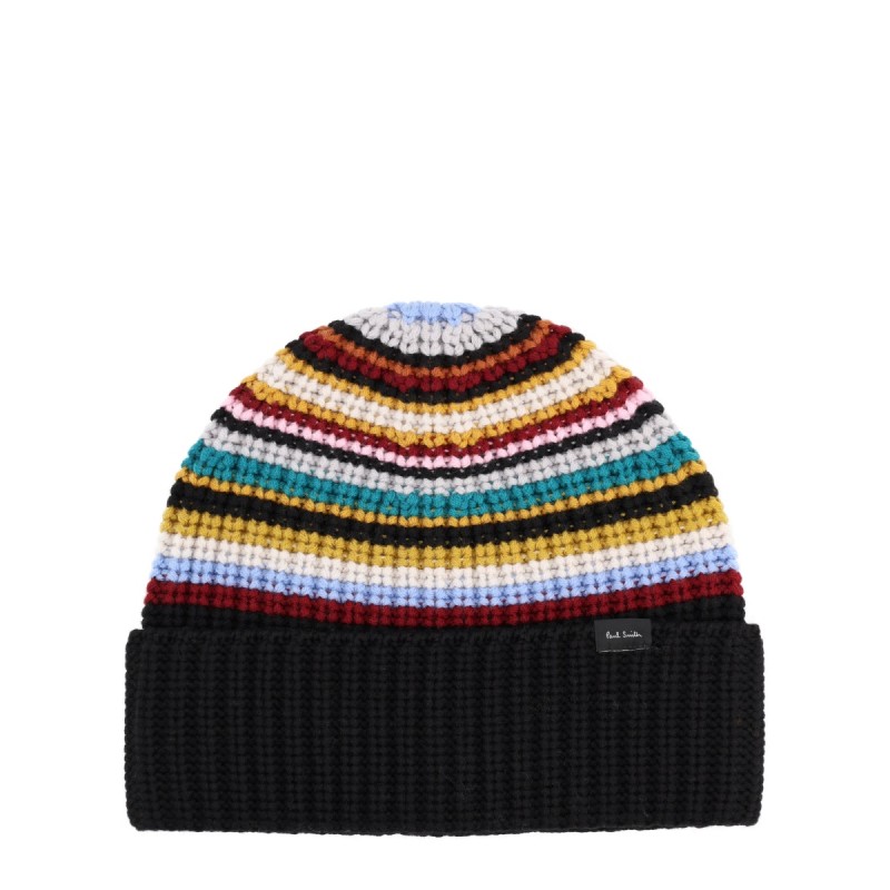 "SIGNATURE STRIPE" BEANIE