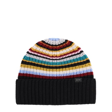 "SIGNATURE STRIPE" BEANIE