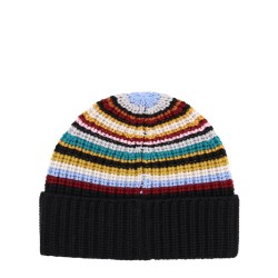 "SIGNATURE STRIPE" BEANIE