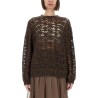 FOLIAGE LACE LINEN AND SILK DIAMOND KNIT FOLIAGE LACE LINEN AND SILK DIAMOND KNIT