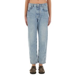 "BAGGY TAPERED" DENIM PANTS