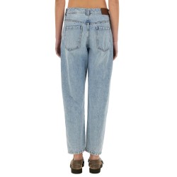 "BAGGY TAPERED" DENIM PANTS