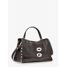 Postina leather shoulder bag