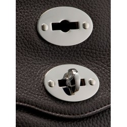 Postina leather shoulder bag