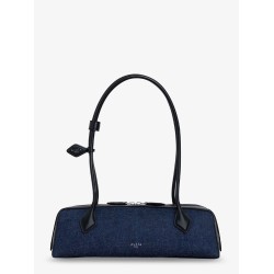 Le Teckel denim shoulder bag
