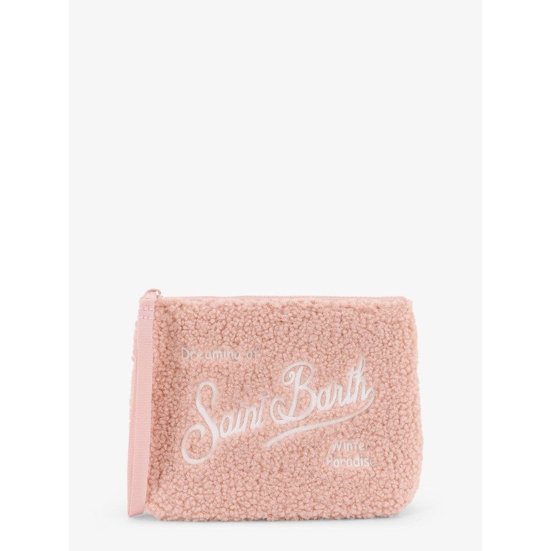 Aline Teddy clutch bag