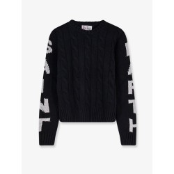 Malmo wool blend cable knit sweater