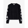 Malmo wool blend cable knit sweater