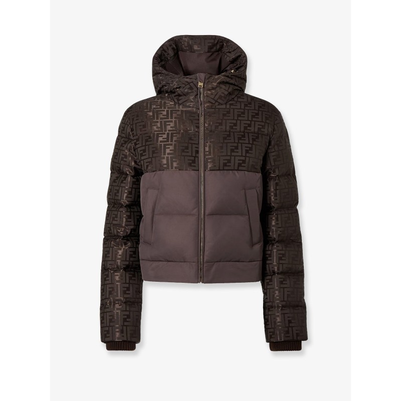 Down Jacket with FF Jacquard insert