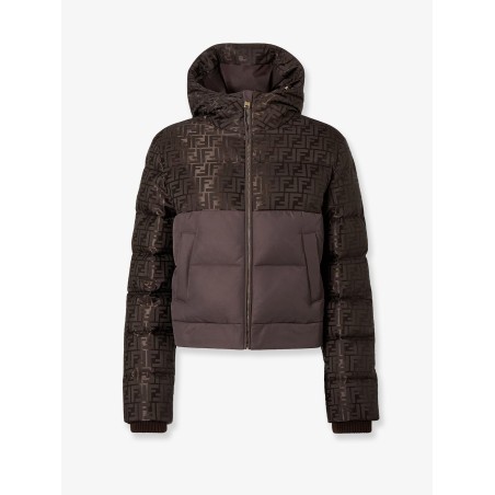 Down Jacket with FF Jacquard insert