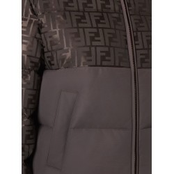 Down Jacket with FF Jacquard insert