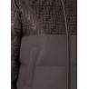Down Jacket with FF Jacquard insert