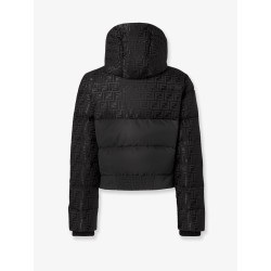 Down Jacket with FF Jacquard insert