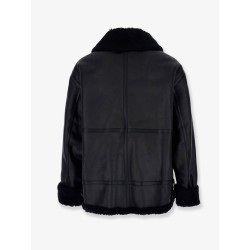 Unisex eco-shearling jacket