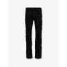 Black denim trousers