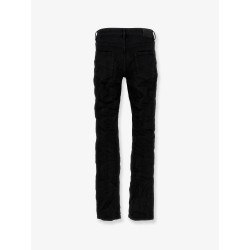 Black denim trousers