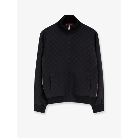 Viscose blend sweatshirt with all-over GG motif