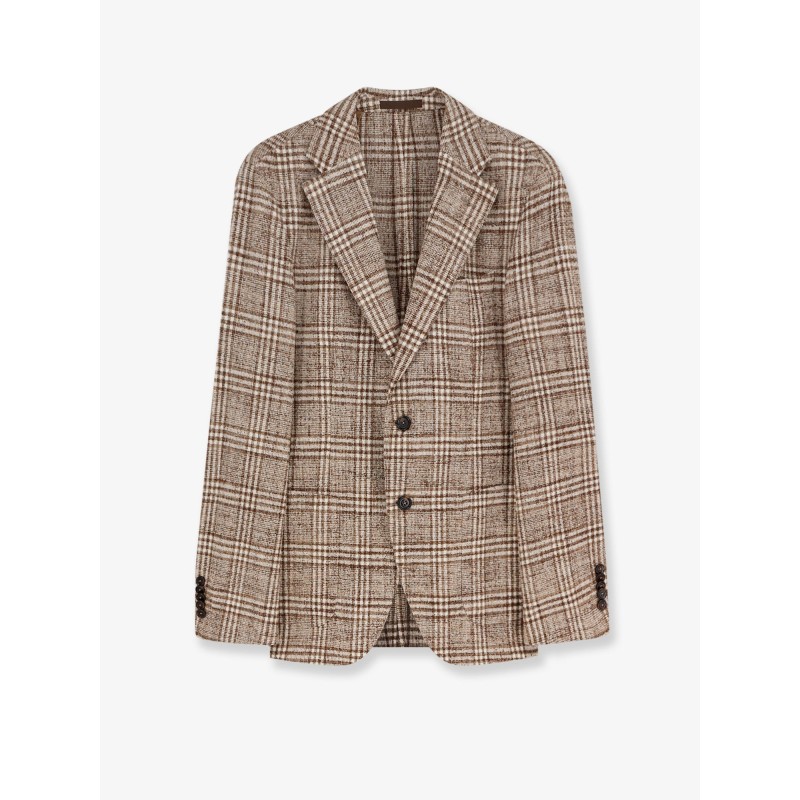 Heston madras blazer