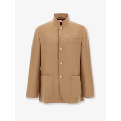 Cashmere and vicuna coat