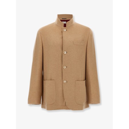 Cashmere and vicuna coat