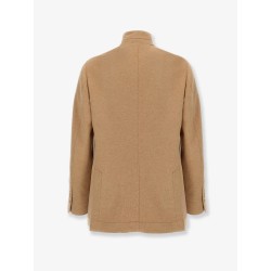 Cashmere and vicuna coat
