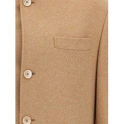 Cashmere and vicuna coat