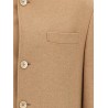 Cashmere and vicuna coat