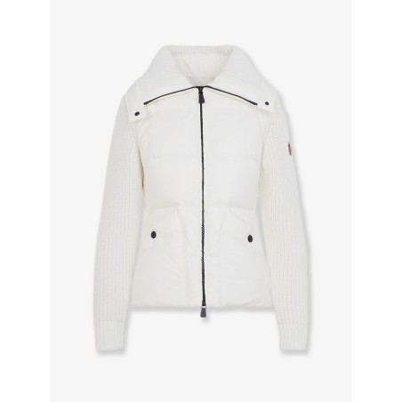 Nylon jacket with logo on the side