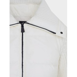 Nylon jacket with logo on the side
