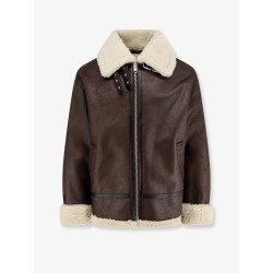 Unisex eco-shearling jacket