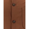 Bari oversized wool blend shirt