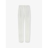 Cotton piquet trousers