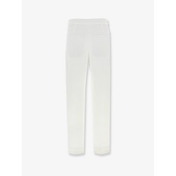 Cotton piquet trousers