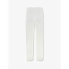 Cotton piquet trousers