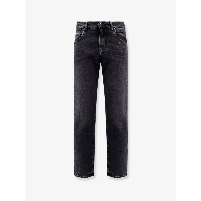 Slim black denim jeans
