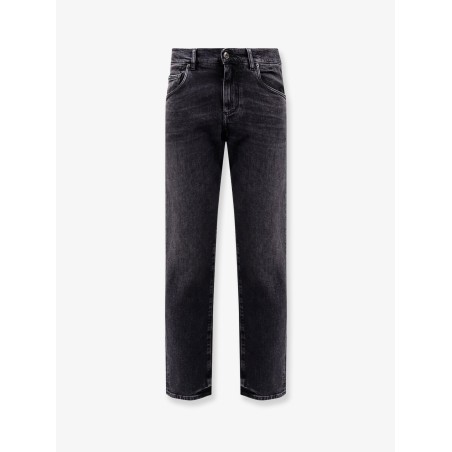 Slim black denim jeans