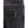 Slim black denim jeans