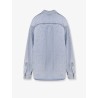 Denim shirt with GG insert